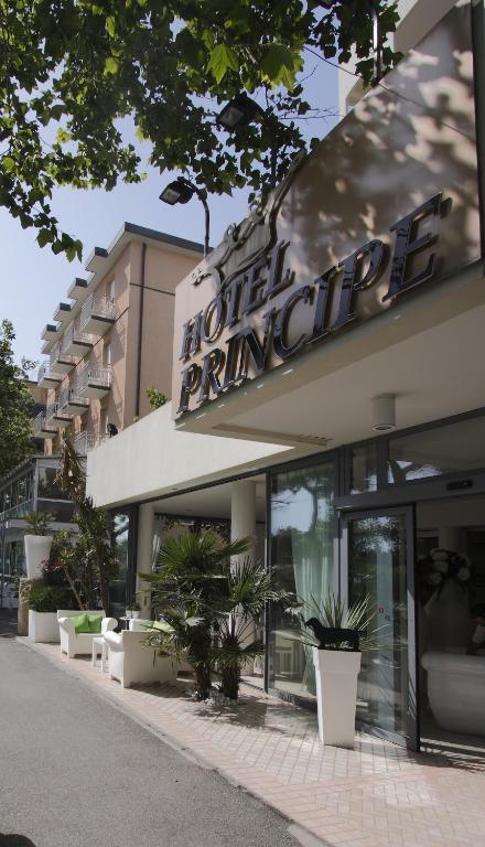 Hotel Principe Rímini Exterior foto